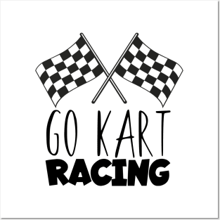 Go kart racing Posters and Art